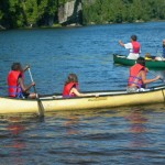 gym trip canoeing